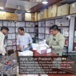 आगरा में नकली व अवैध दवाओं के बड़े सिंडिकेट का भंडाफोड़,: डेढ़ करोड़ के ‘फिजिशियन सैंपल्स’ के साथ अवैध गोदाम सीज
